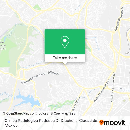 Clínica Podologica Podospa Dr Drscholls map