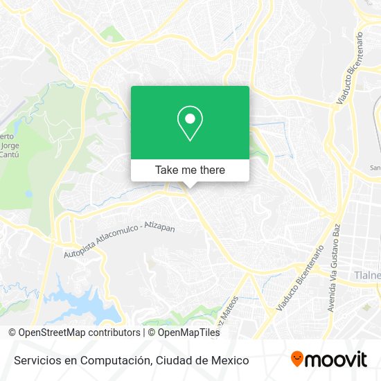 Mapa de Servicios en Computación