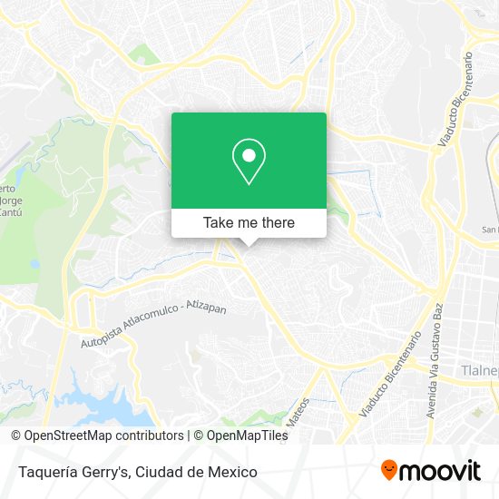 Taquería Gerry's map