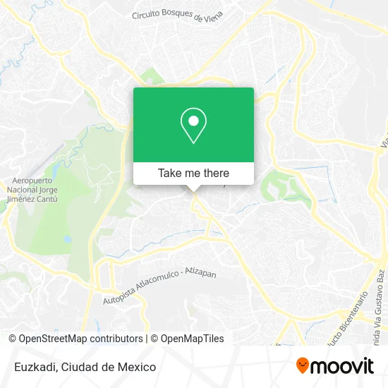 Euzkadi map