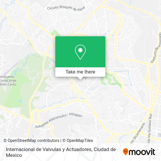Internacional de Valvulas y Actuadores map