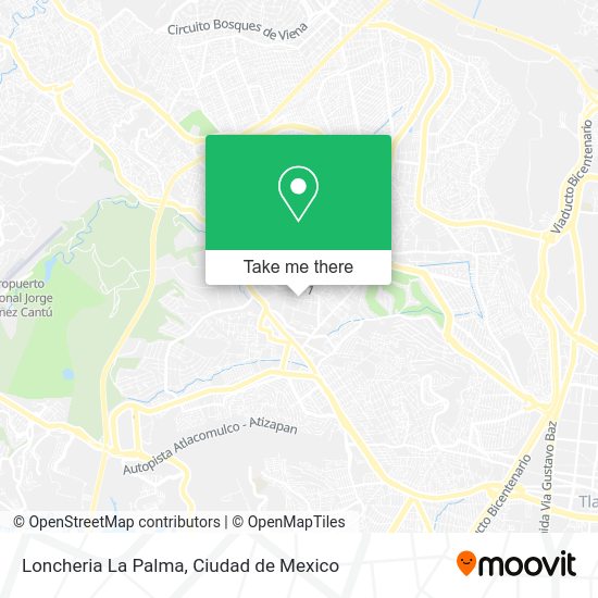 Loncheria La Palma map