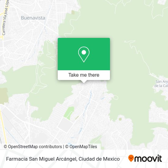Mapa de Farmacia San Miguel Arcángel