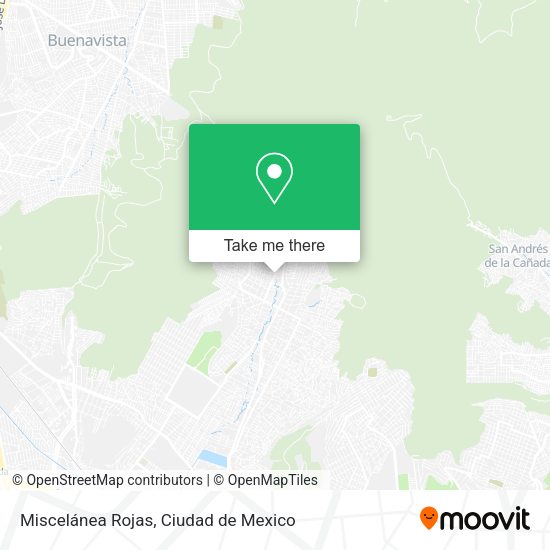 Miscelánea Rojas map