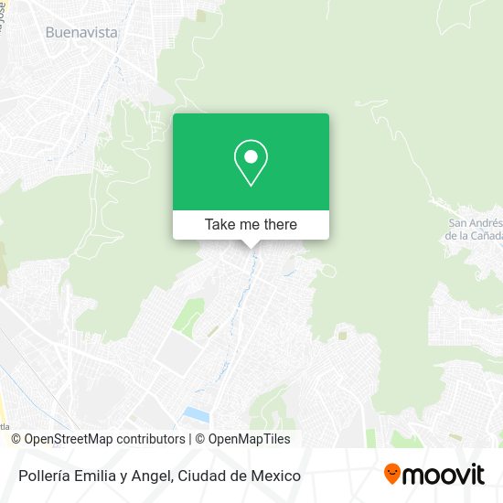 Mapa de Pollería Emilia y Angel