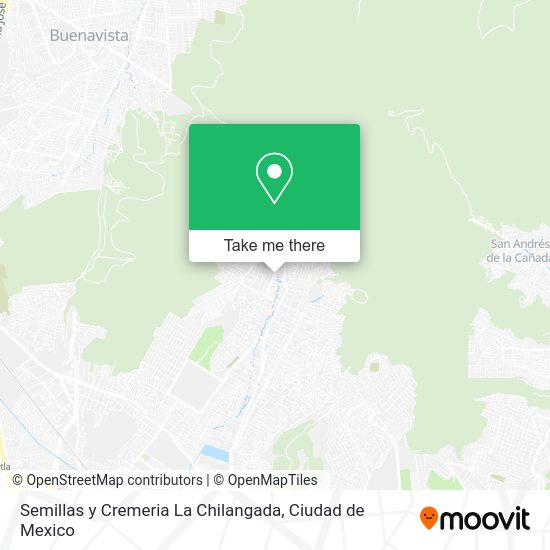 Mapa de Semillas y Cremeria La Chilangada