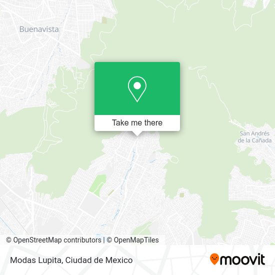 Modas Lupita map