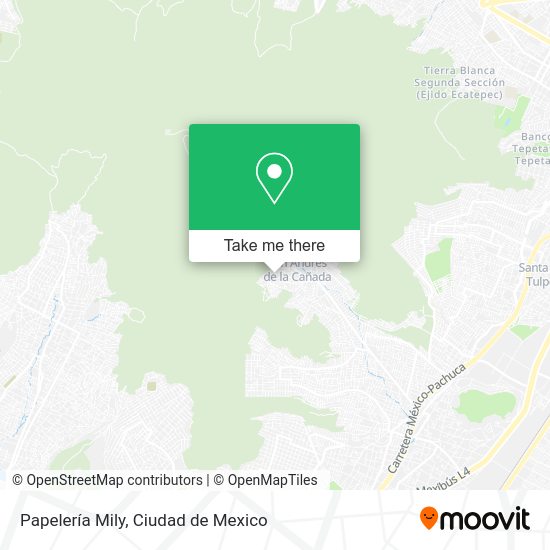 Papelería Mily map