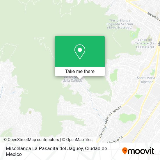Miscelánea La Pasadita del Jaguey map