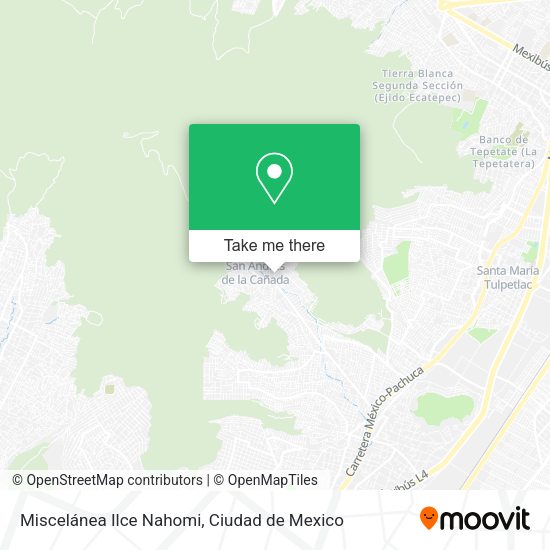 Miscelánea Ilce Nahomi map