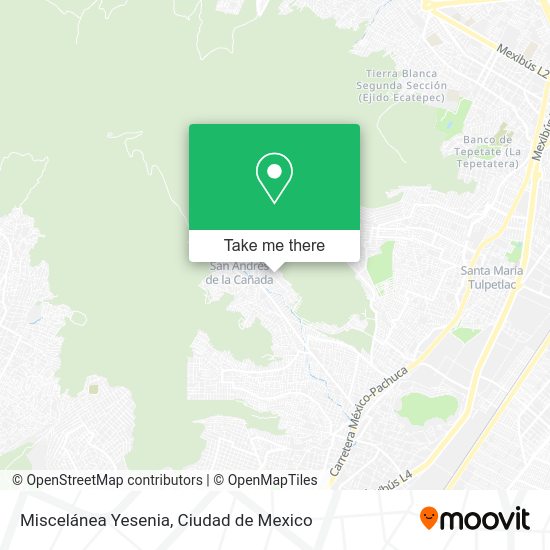 Miscelánea Yesenia map