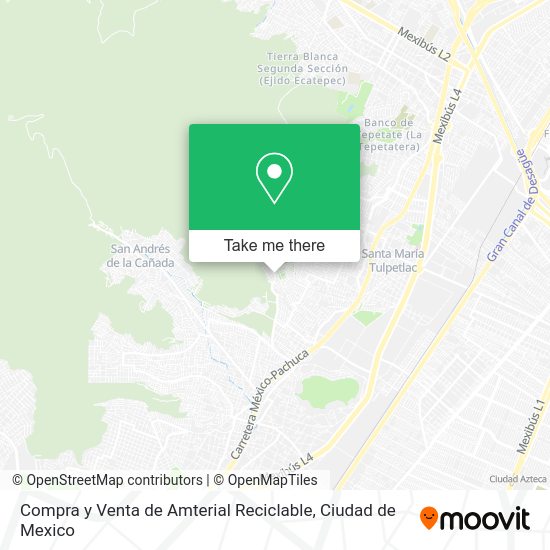 Compra y Venta de Amterial Reciclable map