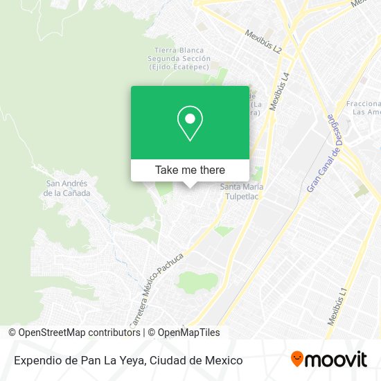 Expendio de Pan La Yeya map