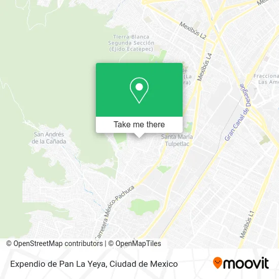 Expendio de Pan La Yeya map