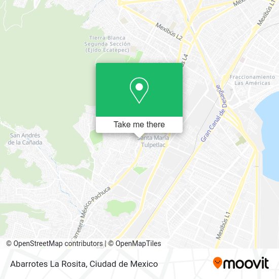 Abarrotes La Rosita map