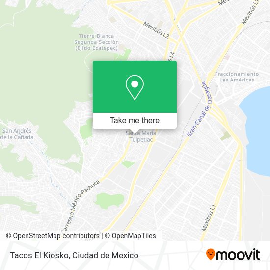 Tacos El Kiosko map