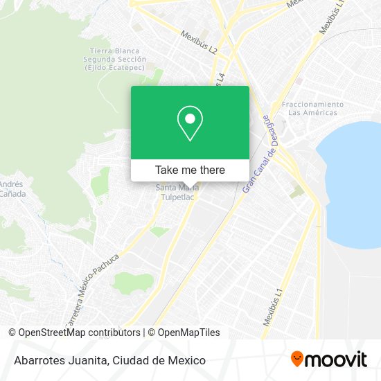 Mapa de Abarrotes Juanita