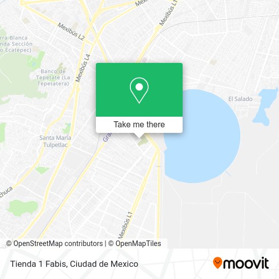 Mapa de Tienda 1 Fabis