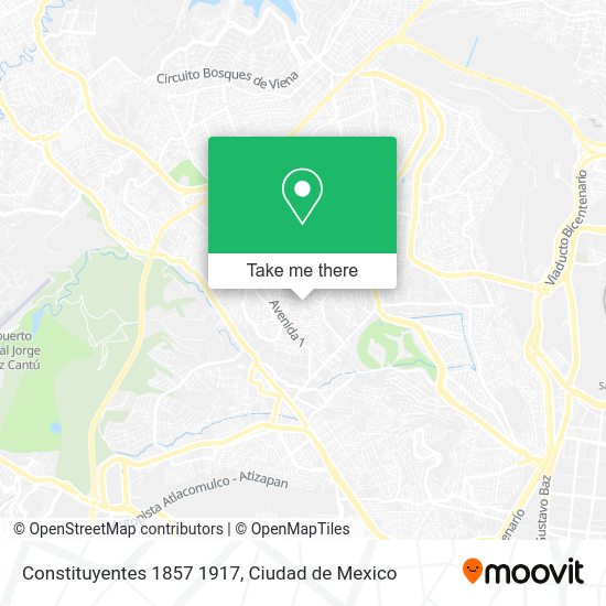 Constituyentes 1857 1917 map