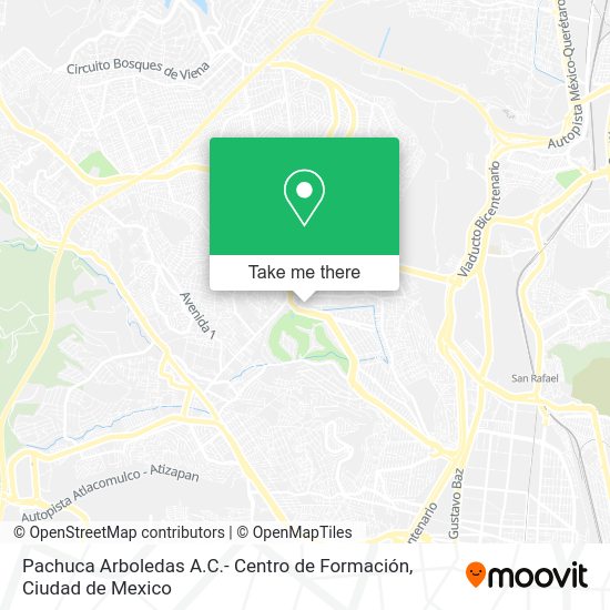 Pachuca Arboledas A.C.- Centro de Formación map