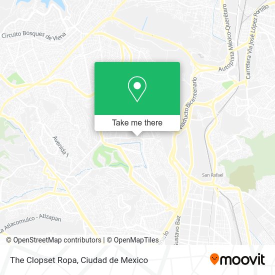 The Clopset Ropa map