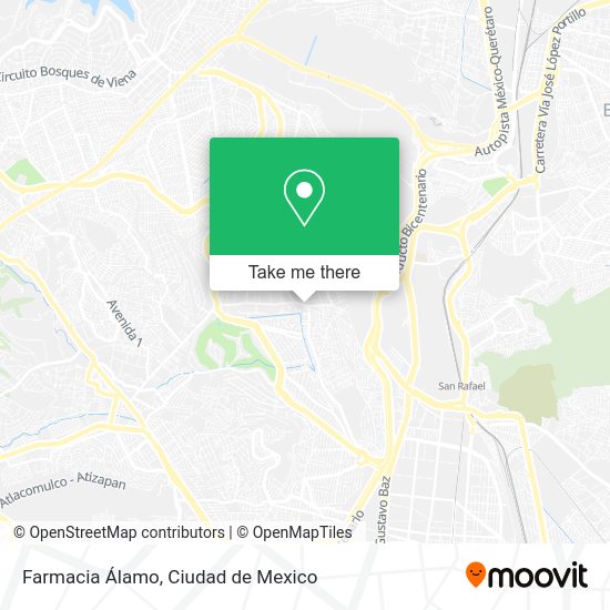 Mapa de Farmacia Álamo