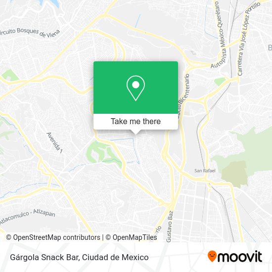 Gárgola Snack Bar map