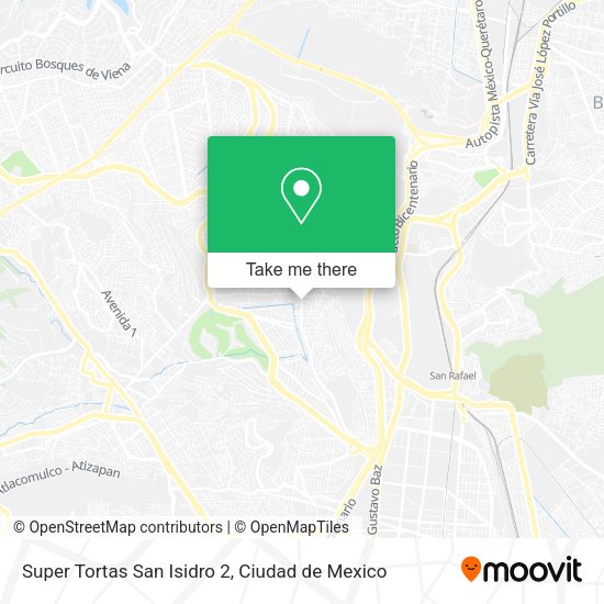 Super Tortas San Isidro 2 map