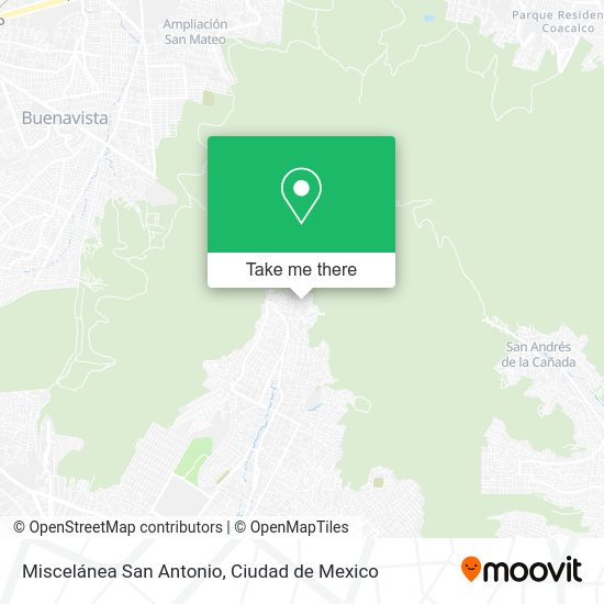 Miscelánea San Antonio map