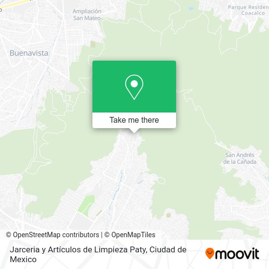 Jarceria y Artículos de Limpieza Paty map