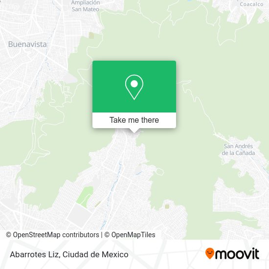 Abarrotes Liz map