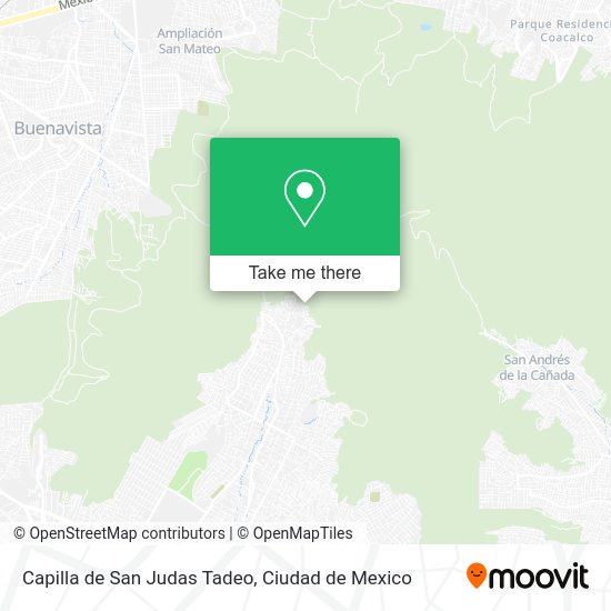 Mapa de Capilla de San Judas Tadeo