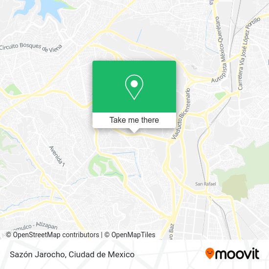 Sazón Jarocho map