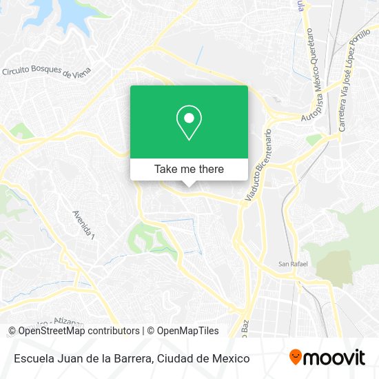 Escuela Juan de la Barrera map