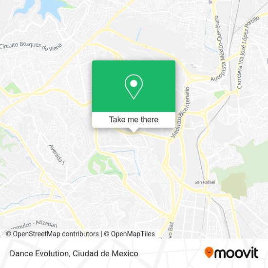Dance Evolution map