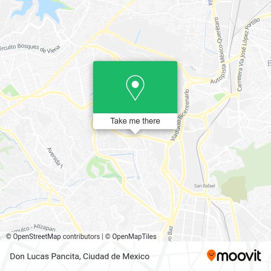 Don Lucas Pancita map