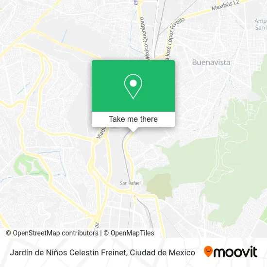 Jardín de Niños Celestin Freinet map