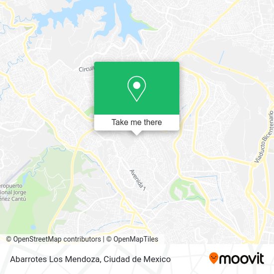 Abarrotes Los Mendoza map