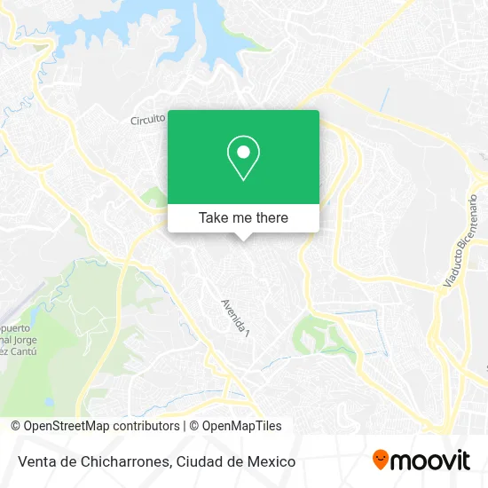 Venta de Chicharrones map