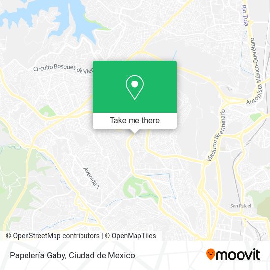 Papelería Gaby map