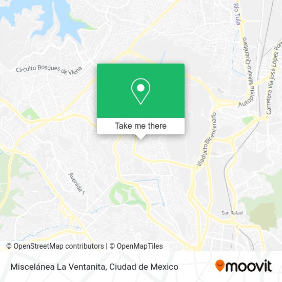 Miscelánea La Ventanita map