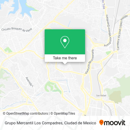 Grupo Mercantil Los Compadres map