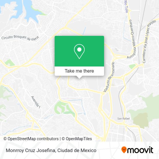 Monrroy Cruz Josefina map