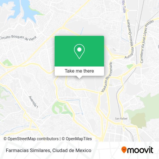 Mapa de Farmacias Similares