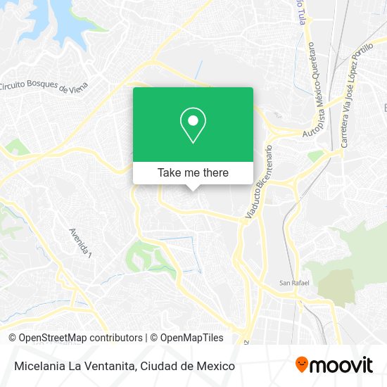 Mapa de Micelania La Ventanita
