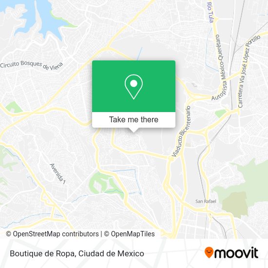 Boutique de Ropa map