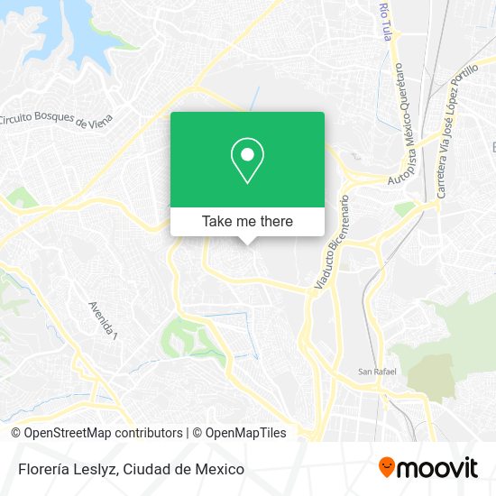 Florería Leslyz map