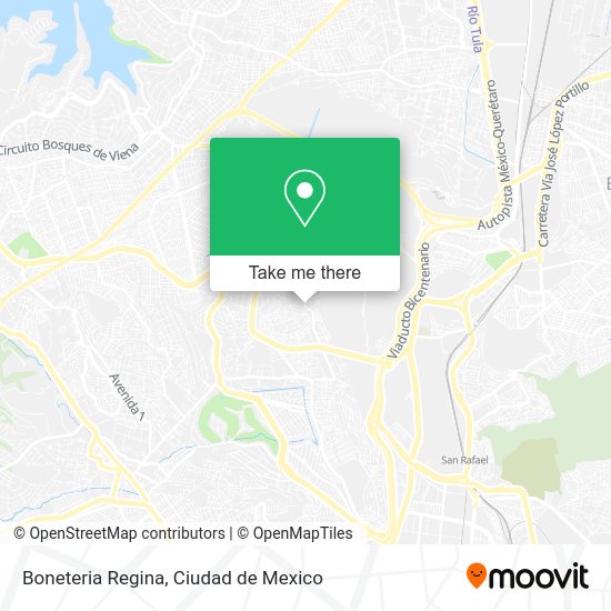 Boneteria Regina map