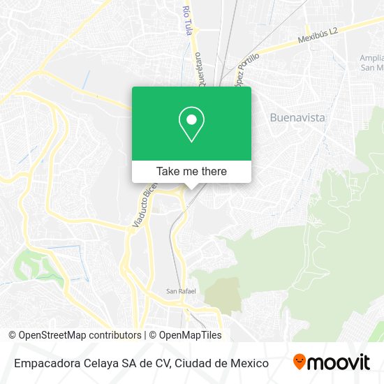 Mapa de Empacadora Celaya SA de CV
