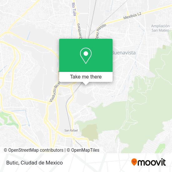 Mapa de Butic